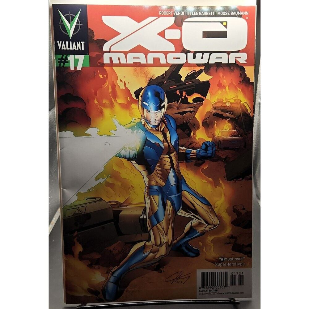 X-O Manowar‎ #17 1:20 Retailer Incentive Valiant Comics 2013